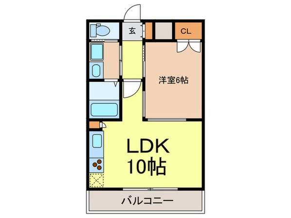 Ｒ－ＣＯＵＲＴ泉の物件間取画像